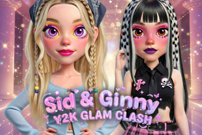 Syd and Ginny Y2K Glam Clash