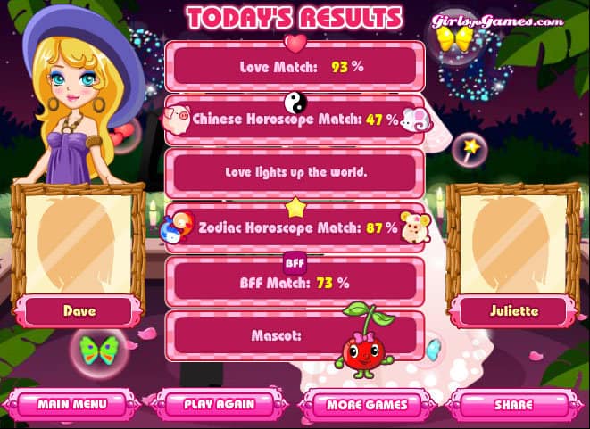 Love Tester Deluxe 2 Online FunnyGames
