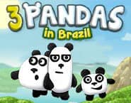 3 Pandas in Brazil