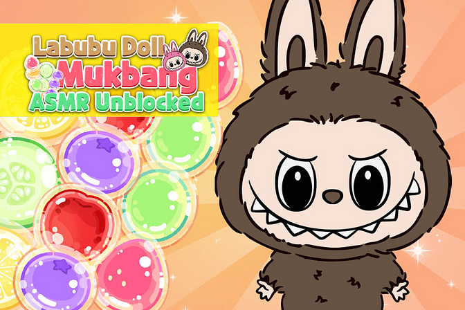 Labubu Doll Mukbang ASMR Unblocked
